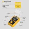 Car Spark Plug Tester Dual Hole 12V Petrol Ignition Analyzer Diagnostic Tool US
