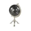 Deco 79 Aluminum Globe Globe, 7" x 6" x 12", Black