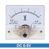 Sourcingmap DC 0-5V Analog Panel Voltage Gauge Volt Meter 85C1 2.5% Error