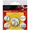 Star Wars Badge, multi-coloured, 10 x 12.5 cm, 5