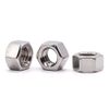 Glvaner M12-1.75mm (10 pcs) Thread Size Stainless Steel Hex Nuts Hexagon Nuts Plain Finish Full Thread