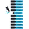 Edding e-345 Pack of 10 Highlighters with Chisel Tips 2-5 mm Sky Blue