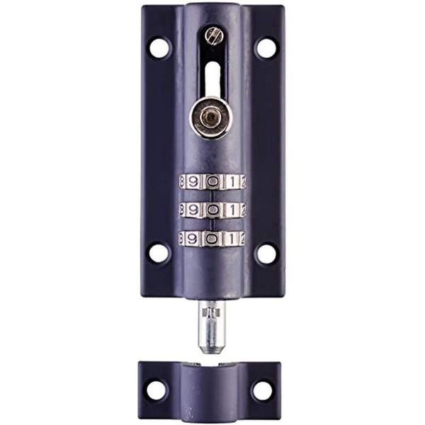 Squire Combi-Bolt 3 Unique Combination Locking Bolt, 92 mm (Length), Black