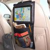 CHENGZI Car Back Seat Tablet Organizer Black