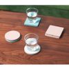 &NE NIT-004SP-SO Diatomaceous Earth Coaster, Sky, Green