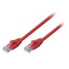LINDY 1m Cat.6 U/UTP Network Cable, Red