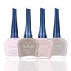 Masglo Regular Nail Polish Set Nude S 4 Pcs 15 ml/0.5 fl oz