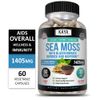Irish Sea Moss 60ct, Burdock Root, Bladderwrack Powder, Immune & Thyroid Care