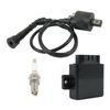 SEBLAFF 3089613 CDI Box Ignition Coil Spark Plug and Cap Replacement for Predator 500 2005 2006 2007