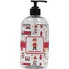 YouCustomizeIt Personalized Firefighter Character Plastic Soap/Lotion Dispenser (16 oz - Large - Black)