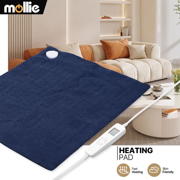 24"x20" Electric Heating Pad For Muscle Cramps Back Pain Relief w/6 Heat Setting