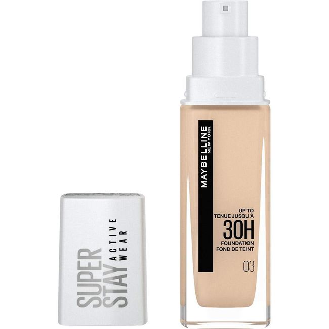 Maybelline New York Superstay Active Wear Fondöten- 03 True Ivory (30 ml)