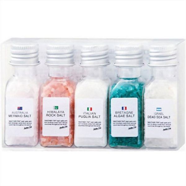 G. P. Create Little Another Trip Bath Salts Set of 5 Varieties (Bath Additive, Bathing, Sea Salt)