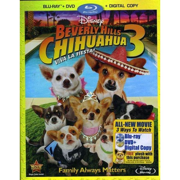 Beverly Hills Chihuahua 3 (Two-Disc Combo: Blu-ray/DVD + Digital Copy)
