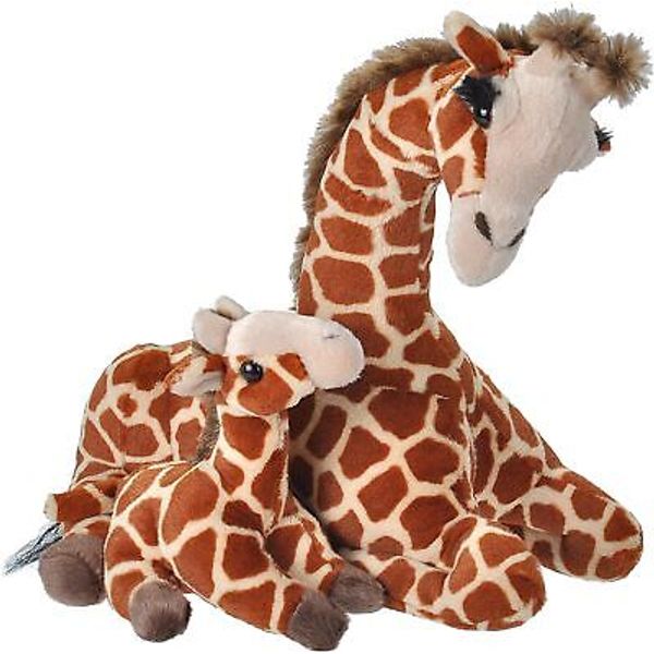 Wild Republic Mom & Baby Giraffe Plush, Stuffed Animal, Plush Toy, Gifts for...