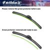 Feildoo 2PC Clear Advantage Wiper Blade Size 26 and 18 Front Left and Right US