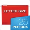 Pendaflex 04152X2 RED Extra Capacity Reinforced Hanging Folders