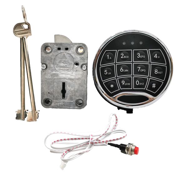 Motor Driven Lock Mechanism Right Hand Swing Bolt Time Delay Gun Safe Lock Set
