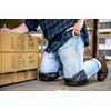 Professional Knee Pads for Work - Heavy Duty Foam Padding Kneepads for Construct