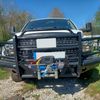 Foldable Winch Mount Plate Trailer Winch Cradle For Standard Winch 13000lbs
