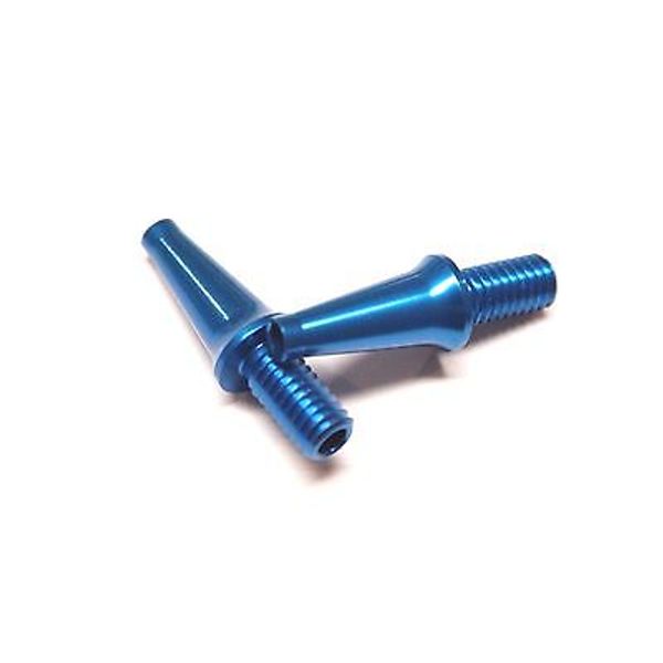 2PCS  3.0 mm Aluminum RC Boat Antenna Mount Blue (US SELLER/SHIP)