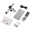 Cainda 4K 3840x2160p WiFi Digital Microscope Camera with Adjustable Metal Stand, Wireless Portable Microscope for iPhone Android Phone and Windows Mac PC