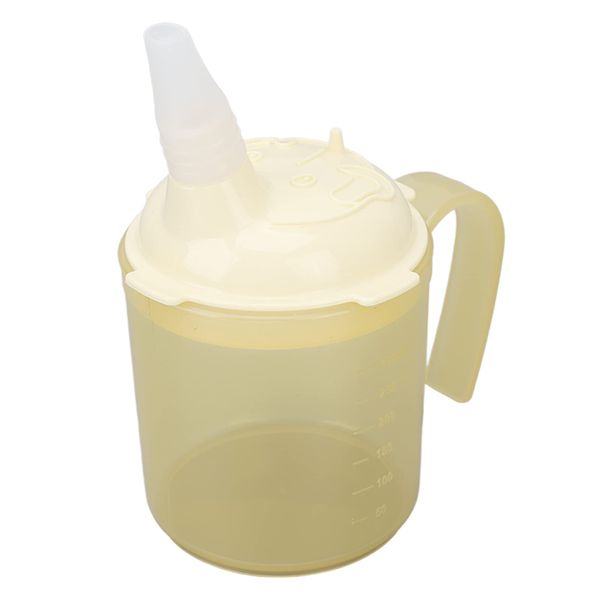 Brrnoo Convalescent Feeding Cup,Drinking Cup,Adult Sippy Cup Good Sealing Feeding Drinking Cup for Disabled Patients Maternity Drinking Aids 300ml