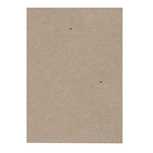 Cover-It 580 Creative Chipboard Shape Artists Trading Card, 2-1/2" x 3-1/2" Size, 2" Height, 2.5" Width, 3.6" Length (Pack of 52)
