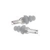 Etymotic Research ER20 High-Fidelity Earplugs (Concerts, Musicians, Airplanes, Motorcycles, Sensitivity and Universal Hearing Protection) - Standard, Clear Stem w/ Frost Tip