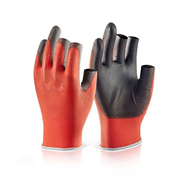 Click 2000 EC10 Gloves Polyester PU Coated 10 Pack Size=Small