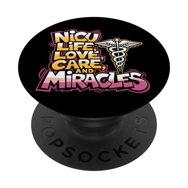 Nicu Nurses Design Neonatal Intensive Care Unit Nursing PopSockets Adhesive PopGrip