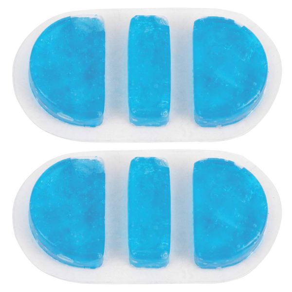 Healifty Ice Gel Packs- Reusable Hot and Cold Compress Therapy Cold Packs for Nose 2pcs (Blue)