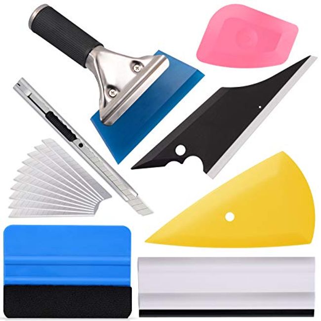 Window Tint Tools Black Bulldozer Squeegee Automotive Tool Long Handle  Squeegee