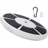 Solar Powered Flag Pole Light 26 LED Auto Active Super Bright Outdoor Waterproo
