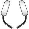 For Harley Davidson Road Glide Ultra Custom Motorcycle Mini Oval Side Mirrors