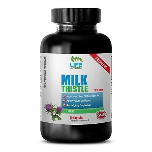 milk thistle extract - Milk Thistle Extract 175mg 1B - increase antioxidants