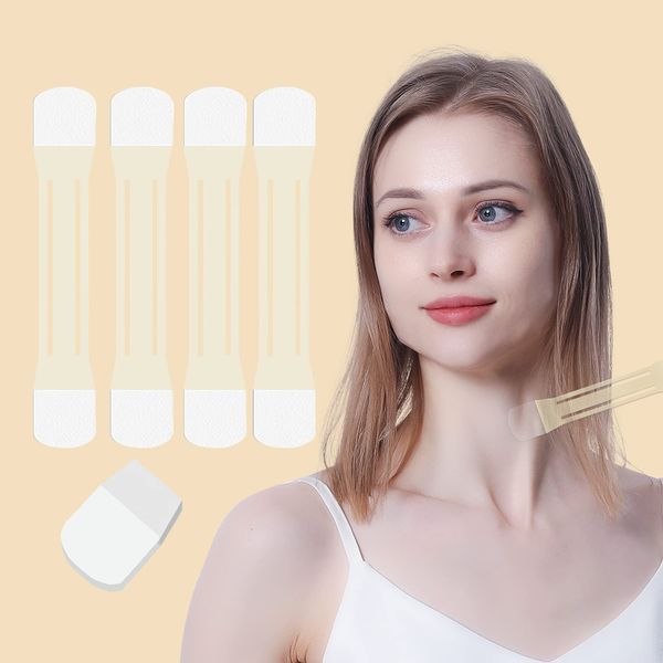 Neck Lifting Tapes, Neck Rescue Instant Correcting Strips Invisible Anti-Wrinkles Neck Patch, Newest Neck Lift Stickers Lifting & Firming Neck Skin(4pcs neck bands, 20pcs replacement tapes)