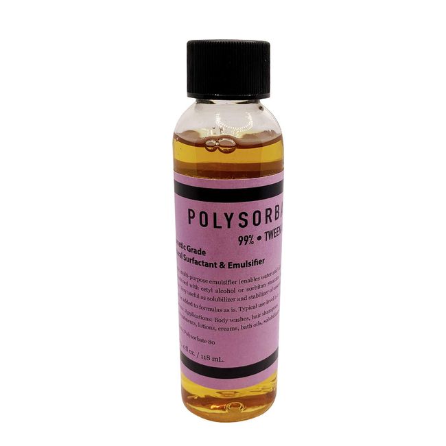 Buy Polysorbate 80 - Vegan, Natural Water & Oil Emulsifier