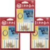 IPPON One-Touch Split Ring #2, 30 Pieces, Set of 3 Bags