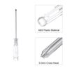 sourcing map Mini Phillips Screwdriver, 3.0mm Cross Head with Clear Handle for Small Appliances, 5 Pcs