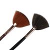 4pcs Fan Loose Powder Blush Highlight Shadow Soft Brushes Pro Makeup Tools Set