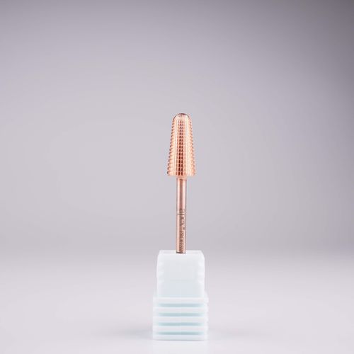 New* Apex® Professional Tungsten Carbide Electric Nail Drill Bit 3/32 inch, 2.35mm Shank for Gels, Acrylics, Nail Art, Manicure, Pedicure, Salon Professional Nails (Volcano 2 Way) (Fine)