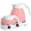 Flintronic Foldable Kettle Water Bottle Pink