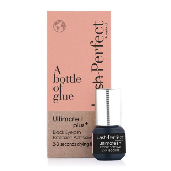 Lash Perfect Ultimate I+ Glue - Strong Eyelash Glue for Extensions – 2-3 Seconds Drying Time