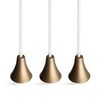 Pull Cord String for Bathroom Light or Ceiling Switches (Gold)
