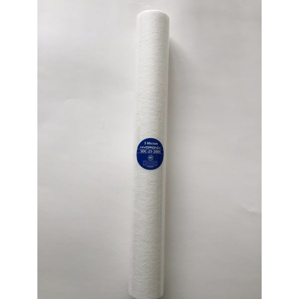 HYDRONIX 5 MICRON 20"x2.5" SEDIMENT FILTER NSF CERTIFIED - 9 FILTERS