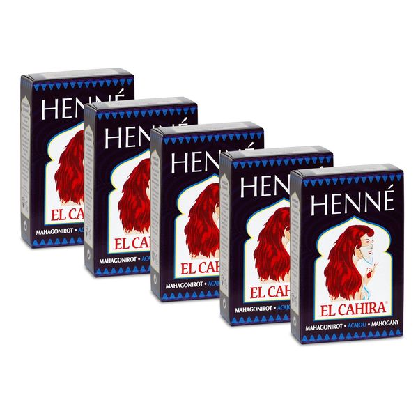 Henna Mahogany Red Pack of 5