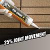 Titebond 10.1 Oz. Pro-Grade Plus 8421 Siliconized Acrylic Water-Based Caulk - Brown