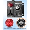 QAGGUM Variable Speed Controller for Router Fan Electric Motor, SCR Voltage Controller 120V 220V 15A 4000W Max