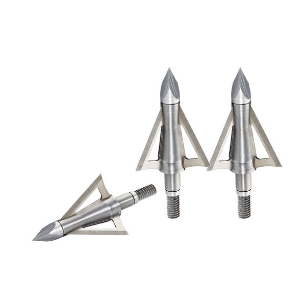 Excalibur Archery Boltcutter B.A.T. 150 Grain Stainless Steel 1 1/16" Cutting Diameter Hunting Crossbow Broadheads - 1 Pack